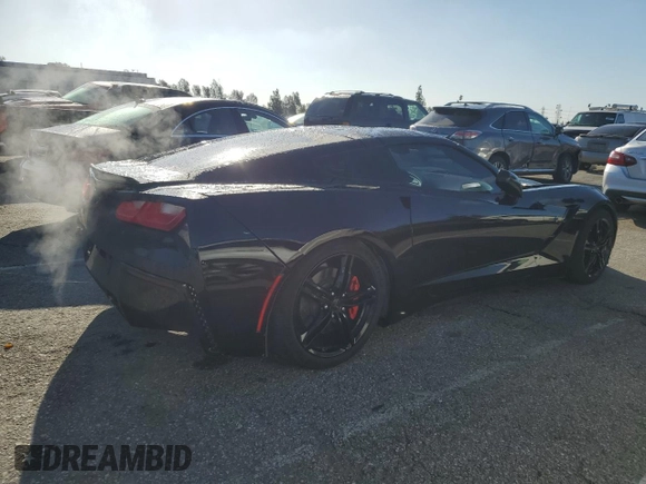 2017 Chevrolet Corvette 1LT with VIN 1G1YB2D7XH5104471, listed as a Copart auction lot 49698525 with 82,705 mi miles and Salvage Title. Bid and sale history available at carsss.com. Image 3.