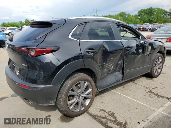 2024 Mazda CX-30 S Preferred with VIN 3MVDMBCM6RM690894, listed as a Copart auction lot 56848025 with 7,827 mi miles and Salvage title. Bid and sale history available at DreamBid. Image 3.