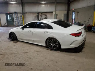 2019 Mercedes-Benz CLS with VIN WDD2J6BB7KA016724, listed as a Copart auction lot 43445545 with 45,142 mi miles and Salvage Title. Bid and sale history available at carsss.com. Image 2.