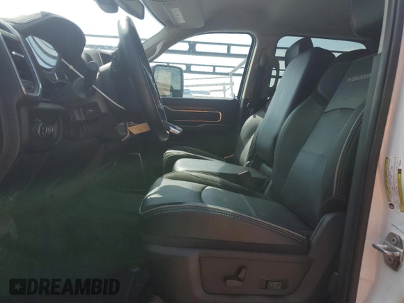 2024 Ram 2500 Laramie with VIN 3C6UR5FL6RG366874, listed as a Copart auction lot 63805425 with 18,460 mi miles and Salvage title. Bid and sale history available at DreamBid. Image 7.