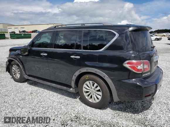 2018 Nissan Armada SV with VIN JN8AY2ND0J9052654, listed as a Copart auction lot 64750694 with 160,102 mi miles and Salvage Title. Bid and sale history available at carsss.com. Image 2.