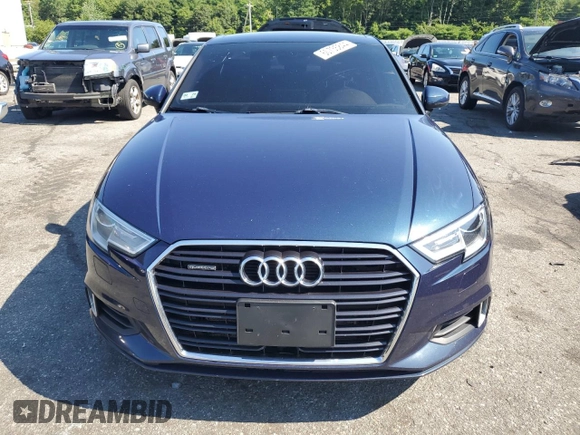 2017 Audi A3 Premium with VIN WAUB8GFF3H1071637, listed as a Copart auction lot 60735844 with 116,125 mi miles and Salvage Title. Bid and sale history available at DreamBid. Image 5.