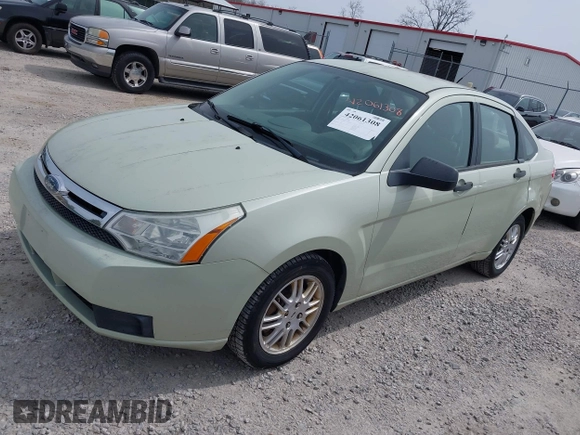 2010 Ford Focus SE with VIN 1FAHP3FN3AW217100, listed as a IAAI auction lot 42061308 with 284,276 mi miles. Bid and sale history available at carsss.com. Image 2.