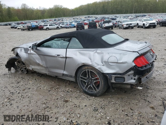 2020 Ford Mustang EcoBoost с VIN 1FATP8UH5L5131560, выставлен на аукционе Copart как лот 55629325 с пробегом 87 764 миль миль и Списание • Salvage title. История ставок и продаж доступна на DreamBid. Изображение 2.