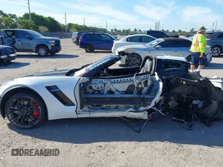 2017 Chevrolet Corvette Z06 2LZ with VIN 1G1YS2D60H5603089, listed as a IAAI auction lot 41853573 with 1 mi miles. Bid and sale history available at carsss.com. Image 15.