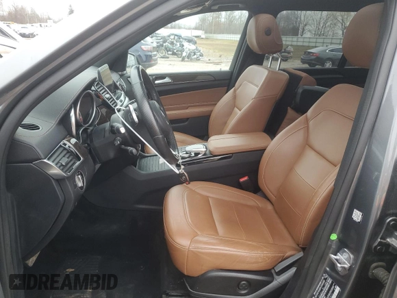 2019 Mercedes-Benz GLS 450 with VIN 4JGDF6EE2KB238314, listed as a Copart auction lot 81884644 with 20,552 mi miles and Non Repairable. Bid and sale history available at DreamBid. Image 7.