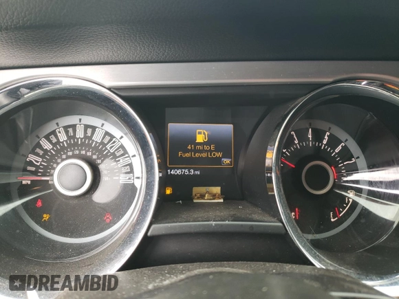 2013 Ford Mustang V6 with VIN 1ZVBP8AM3D5271855, listed as a Copart auction lot 50033585 with 140,675 mi miles and Salvage Title. Bid and sale history available at carsss.com. Image 9.