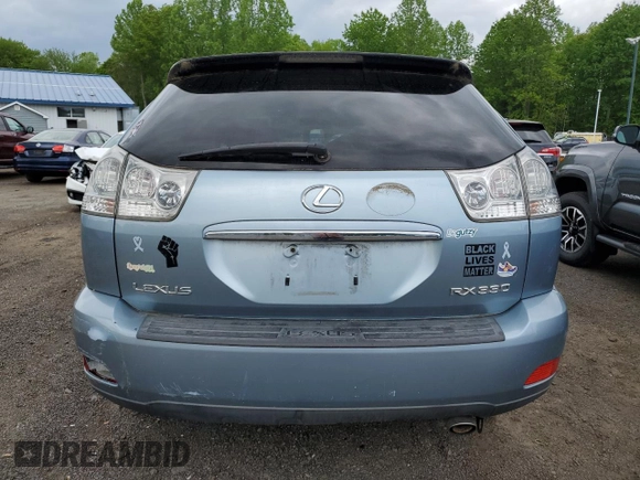 2004 Lexus RX 330 with VIN 2T2HA31U94C015347, listed as a Copart auction lot 56762195 with 185,341 mi miles and Clean Title. Bid and sale history available at DreamBid. Image 6.