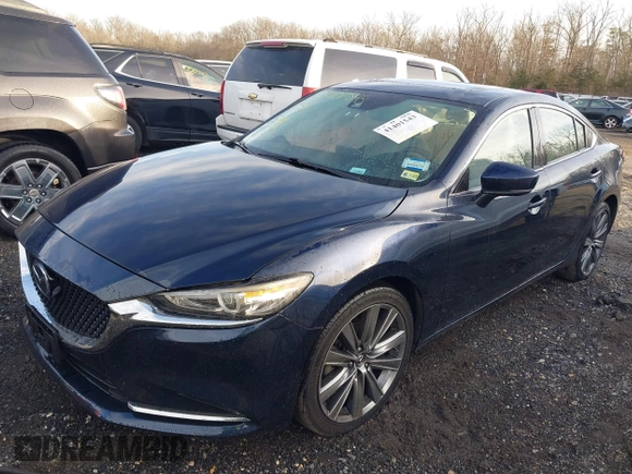 2018 Mazda Mazda6 Grand Touring Reserve with VIN JM1GL1WY9J1321670, listed as a IAAI auction lot 41401543 with 33,679 mi miles. Bid and sale history available at carsss.com. Image 2.