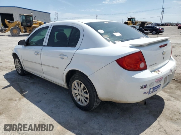 2010 Chevrolet Cobalt 1LT with VIN 1G1AD5F54A7218114, listed as a Copart auction lot 52721615 with 147,513 mi miles and Salvage Title. Bid and sale history available at DreamBid. Image 2.
