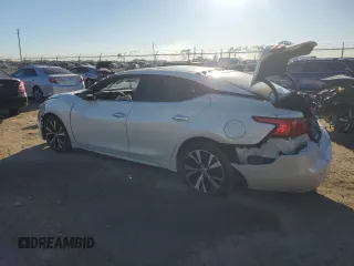 2017 Nissan Maxima S with VIN 1N4AA6AP1HC446710, listed as a Copart auction lot 83476864 with 133,471 mi miles and Clean Title. Bid and sale history available at DreamBid. Image 2.