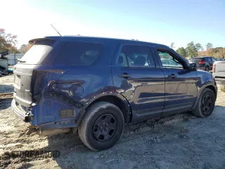 2014 Ford Utility Police Interceptor with VIN 1FM5K8AR1EGB96343, listed as a Copart auction lot 82013164 with 171,240 mi miles and Salvage Title. Bid and sale history available at carsss.com. Image 3.