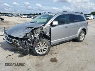 2017 Dodge Journey SXT z VIN 3C4PDCBB1HT643832, wystawiony jako Copart lot #56868355 z przebiegiem Nie podano mil oraz Szkoda całkowita • Salvage title. Historia ofert i sprzedaży dostępna na DreamBid. Obrazek 1.