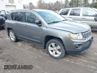 2012 Jeep Compass Sport with VIN 1C4NJDBBXCD570299, listed as a IAAI auction lot 41748729 with 151,201 mi miles. Bid and sale history available at carsss.com. Image 1.