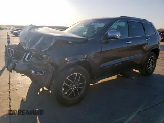 2017 Jeep Grand Cherokee Limited with VIN 1C4RJEBG8HC702380, listed as a Copart auction lot 50182385 with 85,356 mi miles and Salvage Title. Bid and sale history available at carsss.com. Image 1.