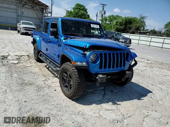 2021 Jeep Gladiator Sport S z VIN 1C6HJTAG0ML560089, wystawiony jako Copart lot #52817405 z przebiegiem 100 595 mil mil oraz Szkoda całkowita • Salvage title. Historia ofert i sprzedaży dostępna na DreamBid. Obrazek 11.