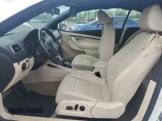 2011 Volkswagen Eos Komfort with VIN WVWBW7AH2BV003170, listed as a Copart auction lot 55771285 with 129,847 mi miles and Salvage Title. Bid and sale history available at DreamBid. Image 7.