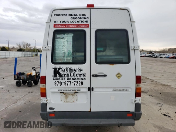2006 Dodge Sprinter with VIN WD0PD644865963590, listed as a Copart auction lot 48614595 with 141,842 mi miles and Clean Title. Bid and sale history available at DreamBid. Image 6.