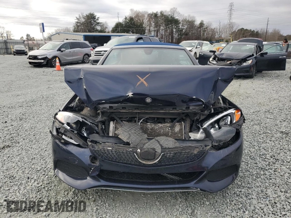 2017 Mercedes-Benz C 300 with VIN WDDWK4JB7HF562231, listed as a Copart auction lot 85646094 with Not Provided miles and Salvage Title. Bid and sale history available at DreamBid. Image 5.