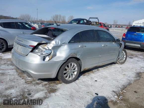 2012 Chrysler 200 Touring with VIN 1C3CCBBG9CN321735, listed as a IAAI auction lot 41597517 with 163,747 mi miles. Bid and sale history available at carsss.com. Image 4.