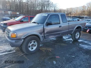 1995 Ford Ranger XLT with VIN 1FTCR15X5STA29624, listed as a Copart auction lot 84837384 with 245,996 mi miles and Salvage Title. Bid and sale history available at DreamBid. Image 1.