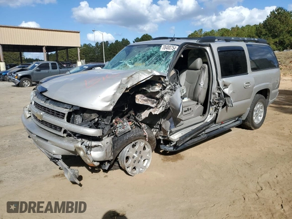 2005 Chevrolet Suburban Z71 with VIN 3GNFK16ZX5G194952, listed as a Copart auction lot 78400754 with 0 mi miles and Salvage Title. Bid and sale history available at carsss.com. Image 1.