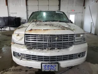 2009 Lincoln Navigator with VIN 5LMFU28549LJ00455, listed as a Copart auction lot 41838355 with 0 mi miles and Salvage Title. Bid and sale history available at carsss.com. Image 5.