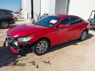 2015 Mazda Mazda6 i Sport with VIN JM1GJ1U50F1207904, listed as a IAAI auction lot 41627113 with 210,376 mi miles. Bid and sale history available at carsss.com. Image 2.