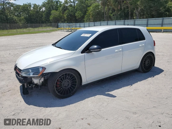 2017 Volkswagen GTI S с VIN 3VW4T7AU4HM050070, выставлен на аукционе Copart как лот 58327315 с пробегом 77 574 миль миль и Списание • Salvage title. История ставок и продаж доступна на DreamBid. Изображение 1.