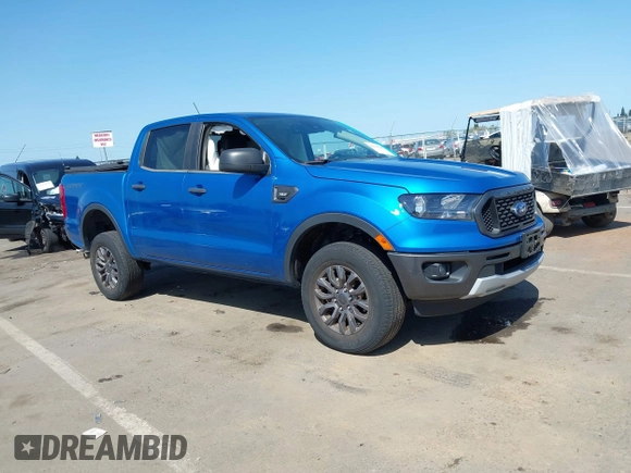 2021 Ford Ranger XL with VIN 1FTER4EH5MLD84816, listed as a IAAI auction lot 41964298 with 29,569 mi miles. Bid and sale history available at carsss.com. Image 1.
