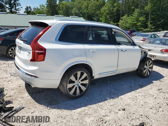 2020 Volvo XC90 Inscription with VIN YV4A22PL5L1607050, listed as a Copart auction lot 64810205 with 52,642 mi miles and Salvage title. Bid and sale history available at DreamBid. Image 3.