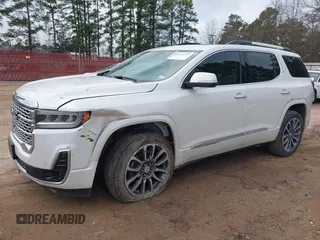 2021 GMC Acadia Denali with VIN 1GKKNPLS1MZ139821, listed as a IAAI auction lot 41455357 with 61,265 mi miles and . Bid and sale history available at carsss.com. Image 18.
