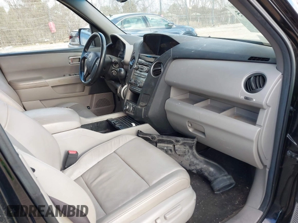 2012 Honda Pilot EX-L with VIN 5FNYF4H72CB080093, listed as a IAAI auction lot 41989095 with 147,900 mi miles and . Bid and sale history available at DreamBid. Image 5.