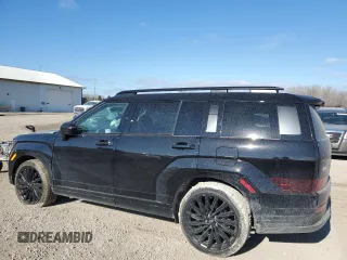 2025 Hyundai Santa Fe Calligraphy z VIN 5NMP5DGL6SH086490, wystawiony jako Copart lot #46896765 z przebiegiem 2 139 mil mil oraz Szkoda całkowita • Salvage title. Historia ofert i sprzedaży dostępna na DreamBid. Obrazek 2.