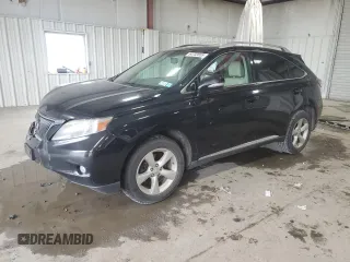 2010 Lexus RX 350 with VIN 2T2BK1BA5AC004689, listed as a Copart auction lot 54703655 with 295,523 mi miles and Salvage Title. Bid and sale history available at DreamBid. Image 1.