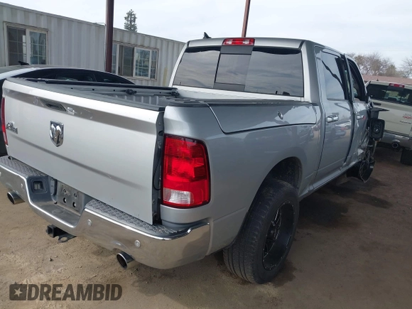 2017 Ram 1500 Big Horn with VIN 1C6RR6LT3HS582981, listed as a IAAI auction lot 41682102 with 125,538 mi miles and . Bid and sale history available at DreamBid. Image 4.