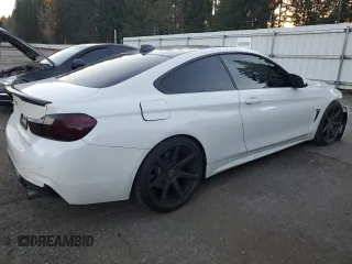 2014 BMW 4 Series 435i with VIN WBA3R1C51EK192330, listed as a Copart auction lot 42523825 with 106,183 mi miles and Salvage Title. Bid and sale history available at carsss.com. Image 3.