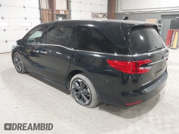 2023 Honda Odyssey Elite z VIN 5FNRL6H95PB016114, wystawiony jako IAAI lot #41865786 z przebiegiem 32 700 mil mil oraz . Historia ofert i sprzedaży dostępna na DreamBid. Obrazek 3.