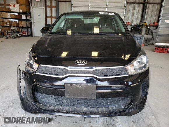 2019 Kia Rio S with VIN 3KPA24AB3KE200547, listed as a Copart auction lot 61729824 with 47,969 mi miles and Salvage Title. Bid and sale history available at DreamBid. Image 5.