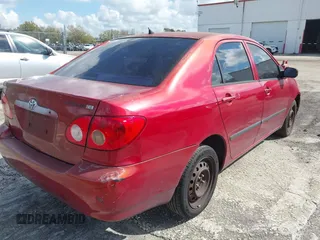 2007 Toyota Corolla CE with VIN JTDBR32E170109084, listed as a IAAI auction lot 41683621 with 218,483 mi miles and . Bid and sale history available at carsss.com. Image 4.