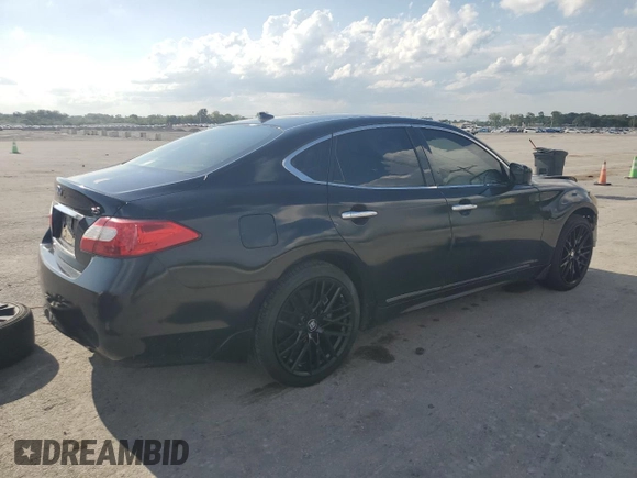 2013 Infiniti M37 with VIN JN1BY1AR3DM600405, listed as a Copart auction lot 65939714 with 145,477 mi miles and Clean Title. Bid and sale history available at carsss.com. Image 3.