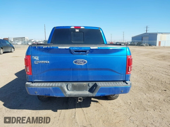 2015 Ford F-150 XLT with VIN 1FTEW1EG9FKE71674, listed as a IAAI auction lot 41635657 with 89,713 mi miles. Bid and sale history available at carsss.com. Image 16.