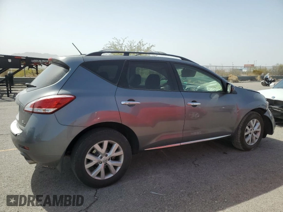 2014 Nissan Murano SV with VIN JN8AZ1MU4EW416929, listed as a Copart auction lot 71311544 with 101,946 mi miles and Salvage Title. Bid and sale history available at carsss.com. Image 3.