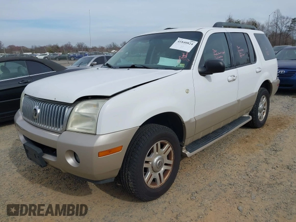 2005 Mercury Mountaineer Convenience z VIN 4M2DU86K45ZJ34777, wystawiony jako IAAI lot #41840824 z przebiegiem 174 846 mil mil oraz . Historia ofert i sprzedaży dostępna na DreamBid. Obrazek 2.