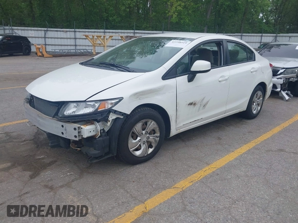 2013 Honda Civic LX z VIN 19XFB2F59DE096842, wystawiony jako IAAI lot #42298519 z przebiegiem 350 507 mil mil oraz . Historia ofert i sprzedaży dostępna na DreamBid. Obrazek 18.