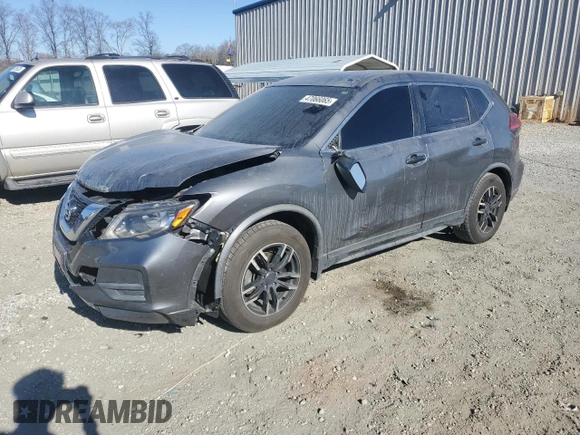 2017 Nissan Rogue S with VIN JN8AT2MT2HW382587, listed as a Copart auction lot 47066065 with 192,971 mi miles and Salvage Title. Bid and sale history available at DreamBid. Image 1.