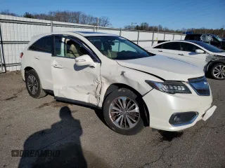 2017 Acura RDX w/Advance Pkg with VIN 5J8TB4H74HL006640, listed as a Copart auction lot 50037965 with 72,928 mi miles and Salvage Title. Bid and sale history available at carsss.com. Image 4.