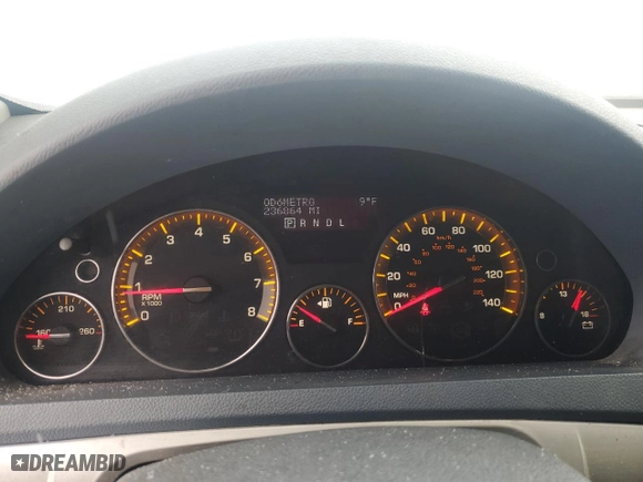 2009 Saturn Outlook XE with VIN 5GZEV13D59J206738, listed as a Copart auction lot 88263115 with 236,864 mi miles and Salvage Title. Bid and sale history available at carsss.com. Image 9.