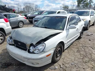 2003 Hyundai Sonata with VIN KMHWF25S13A830754, listed as a IAAI auction lot 41409518 with 207,849 mi miles. Bid and sale history available at carsss.com. Image 18.