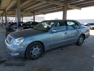 2001 Lexus LS 430 with VIN JTHBN30F510043152, listed as a Copart auction lot 50565225 with 119,884 mi miles and Clean Title. Bid and sale history available at carsss.com. Image 1.